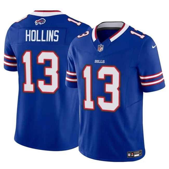 Men & Women & Youth Buffalo Bills #13 Mack Hollins Blue 2024 F.U.S.E. Vapor Untouchable Limited Stitched Jersey,We sell and wholesale Men & Women & Youth Buffalo Bills #13 Mack Hollins Blue 2024 F.U.S.E. Vapor Untouchable Limited Stitched Jersey on line form chian!